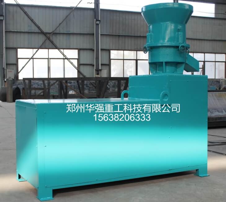 干粉石灰粉造粒工藝，平模擠壓造粒成型不返粉